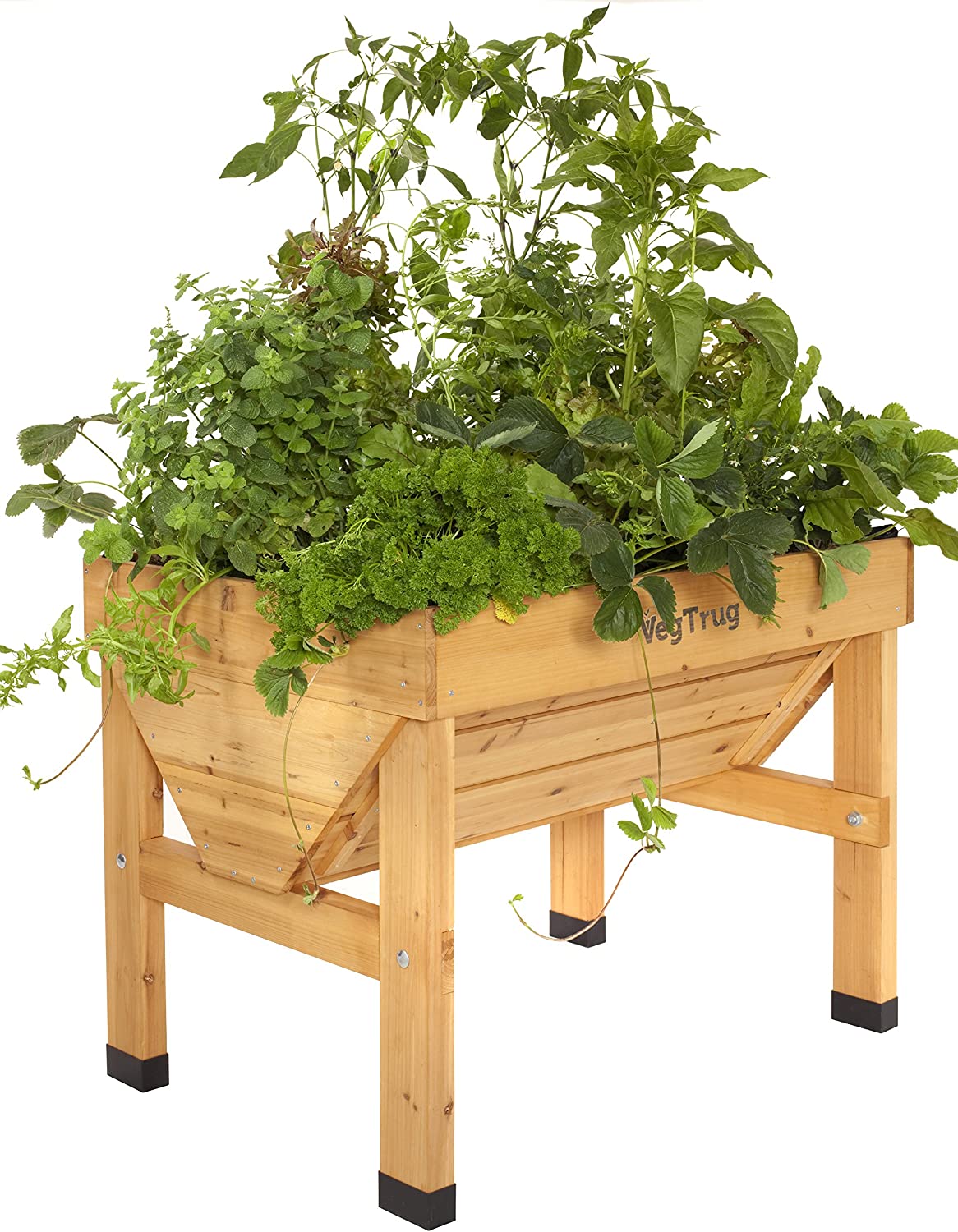 VegTrug elevated patio planter for tomatoes with Tomato Dirt #HomeGardening