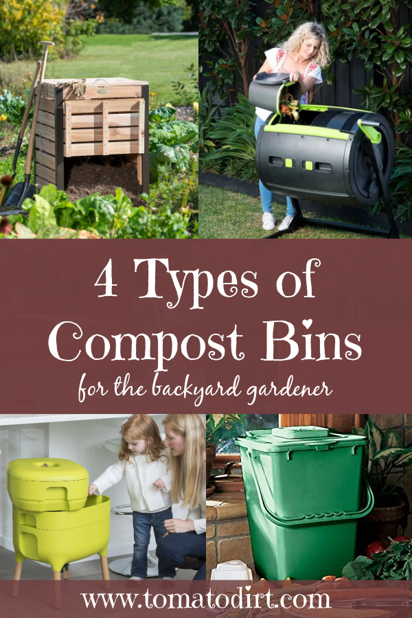 4 types of compost bins: which is right for you? #HomeGardening #GrowingTomatoes
