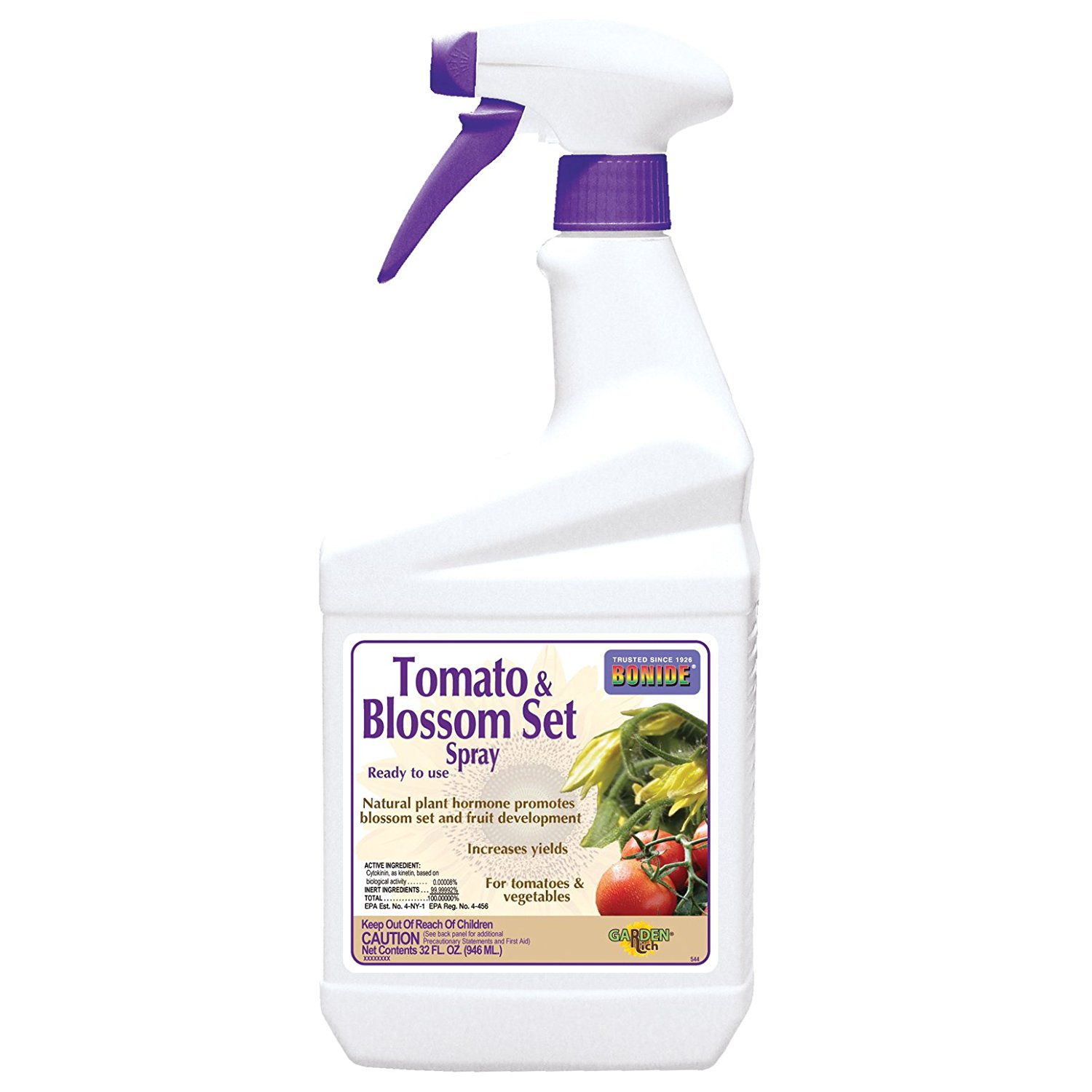 Tomato Blossom Set Spray with Tomato Dirt #VegetableGardening