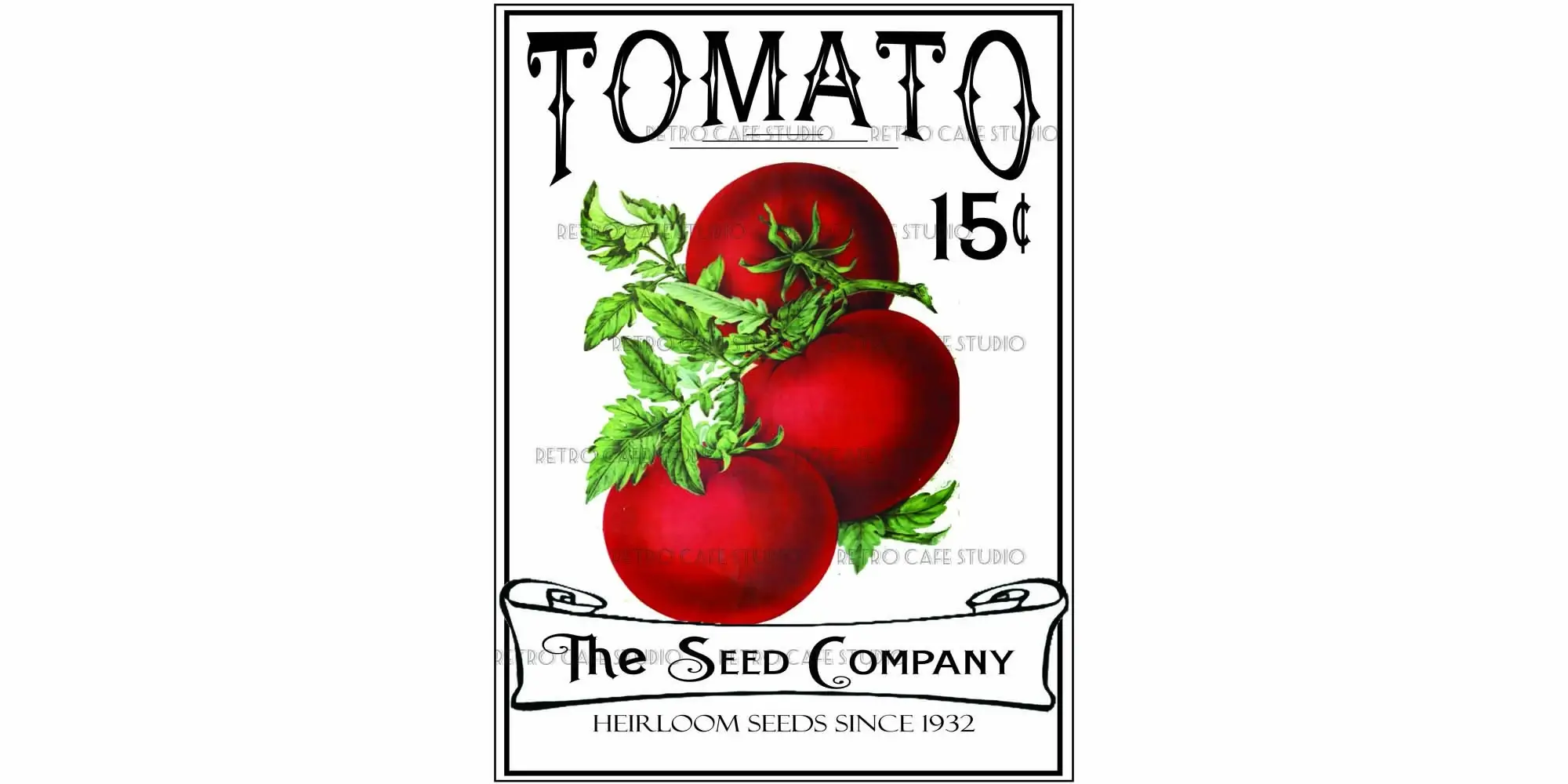 Vintage seed packet with Tomato Dirt #GardeningTips #HomeGarden